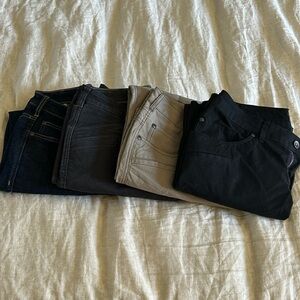 5.11 Tactical Women's Pants Lot - Black, Gray, Tan, Dark Blue